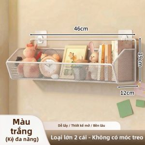 MINGZHIYIFAN | Giỏ Treo Tường Tiết Kiệm Không Gian Không Cần Khoan