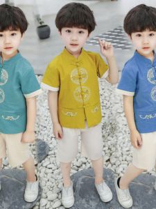 East Whale | Vintage and Modern Style Childrens Hanfu Set