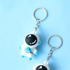 DiyHomeIpoh Popular Silicone Astronaut Keychain Cute Design Keychain Couple Car Key Chain Silicone Ready Stock (Local Seller)