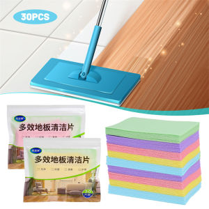 30Pcs/pack Multi-effect Floor Cleaning Piece Strong Decontamination Household Tile Cleaner Artifact Wood Floor Cleaning Agent Dust Remove