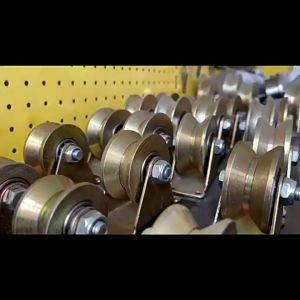 2 in 1 V groove sliding gate track roller Sliding gate double roller gate wheel