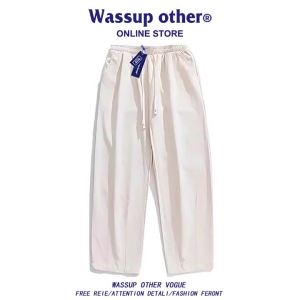 Casual Loose Wide Leg Pants Summer Men
