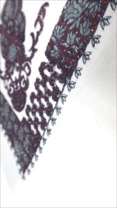 Sorban GHUTROH Omani SADAH Motif Sulam Persegi