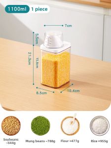 YYIEDERNG | Moisture-Proof Insect-Resistant Airtight Food Storage Container
