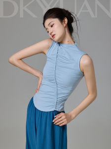 DKYY | Summer Sleeveless Crop Top Slim Dancewear