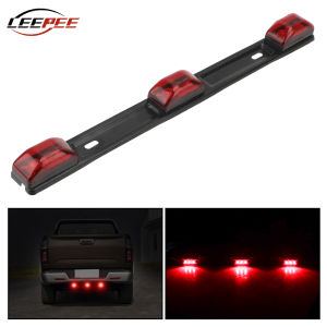 12V Car Taillights DRL LED Bar Red Brake Turn Signal Lights Roof Ceiling Side Marker Lamps Truck Trailer Accessories Universal