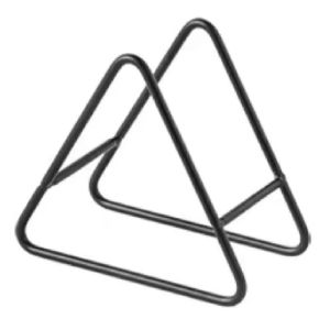 Triangle Placemat Holder Stand Table Mat Storage Rack Kitchen Coaster Display Organizer for Home Dining Room
