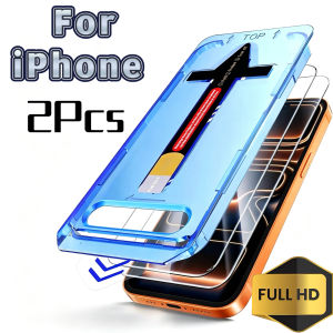 For iPhone 17/16/15/14/13/12/11/XS Series 9H HD Screen Protectors Bubble-Free 2 Pack