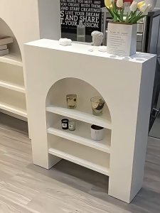 ⚡SALE⚡Faux Fireplace Mantle Shelf-Decorative Standing StorageLiving Room Holiday Decor|Easy Install