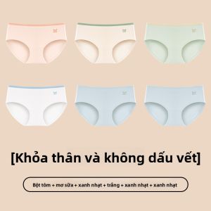 Quần lót tam giác nữ MiiOW bằng cotton tkháng khuẩn không hằn vết