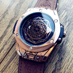 LIBIS | Stylish Niche Mens Watch Genuine Leather Quartz
