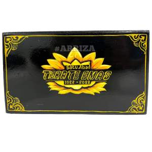 KOTAK MORI PSHT KAYU JATI UKIR TERATE EMAS (FREE UKIR NAMA) TEMPAT PENYIMPANAN SABUK MORI PENCAK SILAT SETIA HATI TERATE 1922