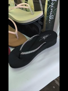 hnonlineshop88 - Sendal Sandal Wedges Cantik Wanita Anti Slip ANDO LUSI BLINK - Size 36-40