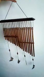 Lonceng Angin YinYang Pua Kua Genta Angin Fungling Wind Chimes Warna Kupu Hiasan Dekor Taman Estetik