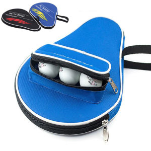 1PC Professional New Table Tennis Rackets Bat Bag Oxford Ping Pong Case With Balls Bag Sports Accessories 30x20cm
