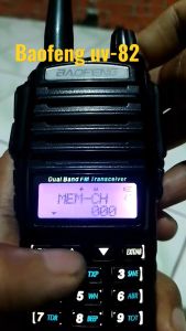 Baofeng UV-82 HT Dual band Dua Display Ori Baru Garansi 5 Watt UV82