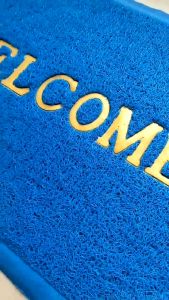 DNV -  Keset Lantai Welcome Anti Slip Ukuran 40x60cm PVC Tebal D4A1