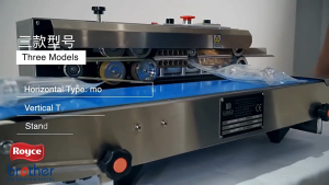 Royce Continuous Band Sealer Horizontal Automatic Sealing Machine