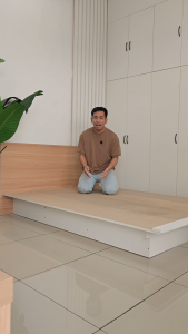 KENZZO SOLOMA SERIES QUEEN BEDFRAME / Queen wooden Bed Frame Japanese Zen Platform Bed Katil/single bed frame