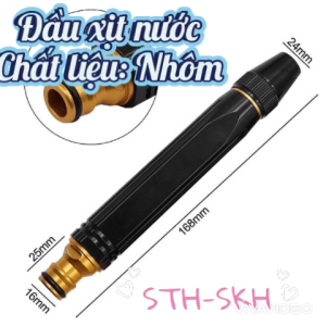 ĐẦU XỊT. ĐẦU PHUN NƯỚC. TÙY CHỈNH CHẾ ĐỘ PHUN ĐẦU KIM LOẠI NHÔM CAO CẤP. TN 1061.1091