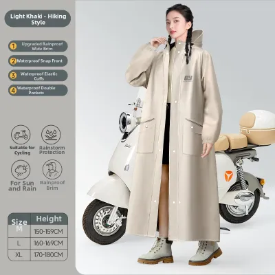WEICHENGNEI | Electric Bike Raincoat Adult Waterproof