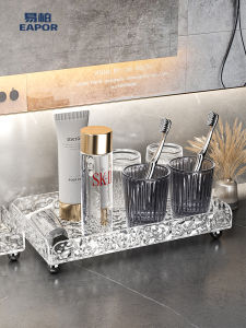 Giá Để Đồ Phòng Tắm Acrylic Đơn Giản Giá Để Chổi Đánh Răng Giá Để Đồ Vệ Sinh Cá Nhân Để Bàn Rửa Tay Và Bàn Trang Điểm