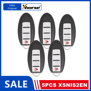 XHORSE | 5 Piece XHORSE XSNIS2EN for Nissan XS Series Universal Smart Remote Key