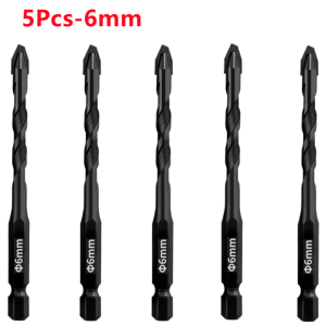 High Hardness Eccentric Drill Precision Drilling 6/8/10/12mm Glass Tile Ceramic Punching Rock Slab Triangle Drill bit