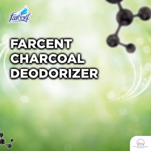 Farcent Fridge Deodorizer 150g / Farcent Shoe Cabinet Deodorizer 60g x 2s (Charcoal)