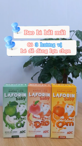 Nước Súc Miệng Cho Bé LAFORIN Baby chống sâu răng giúp răng bé chắc khỏe công nghệ Mới 350ml