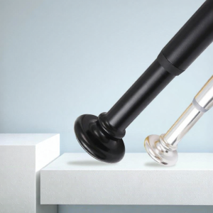 Adjustable No-drill Aluminum Shower Rod Various Colors