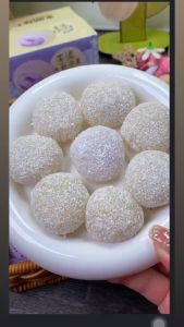 500G Bánh Mochi Sữa Nhân Kem Lạnh Vị Sầu Riêng