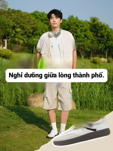 Giày nam Xtep Dexter mùa thu mới Giày mũi chữ T Giày thường ngày đa năng Giày thể thao hợp thời trang Giày bệt