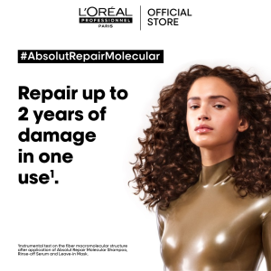 L’Oréal Professionnel Serie Expert Absolut Repair Molecular Shampoo for Damaged Hair 500ml
