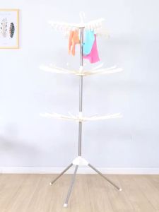 [LM] [YING] Rak Jemuran Handuk Rak Jemuran 2 Susun 3 Susun Serbaguna / Jemuran Rak Jemuran Murah Menara Bayi Kaos Kaki Kain Gantung Berdiri