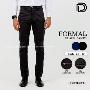 DESINCE CEO Formal Pants Elastic Smart Men Business Trousers Casual Pant Office Wear Clothing Bottom MP 049