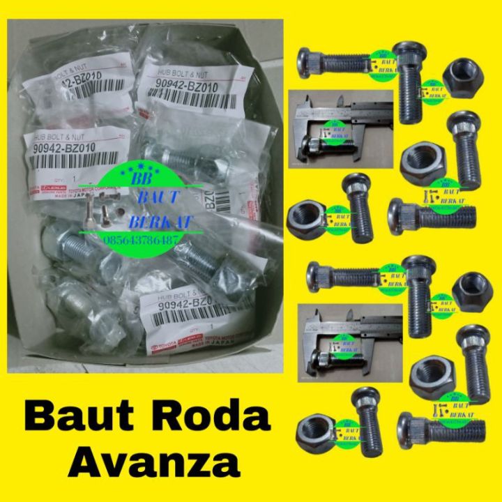 Baut Roda Avanza Original: Jaminan Keamanan dan Performa Optimal
