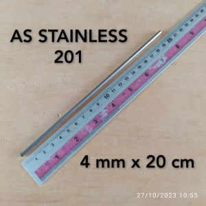 As Stainless Diameter 4 mm Panjang 20 cm