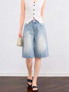 Basic House | High Waist Petite Friendly Summer Jeans Shorts