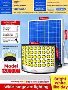 Maiyu | Solar Waterproof Super Bright Outdoor Light