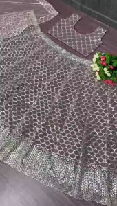 [PRE-ORDER] Semistitched Heavy Soft Net Lengha (10-15 days delivery)