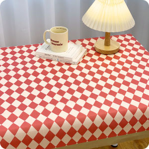 Check Pattern Ins Style Minimalist Elegant Tablecloth