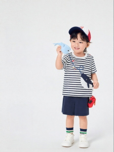 Purcotton | Breathable Cotton Childrens T-shirt and Pants Set