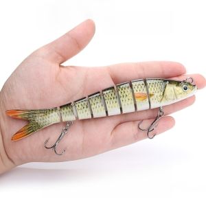 Sinking Wobblers Fishing Lures Multi Jointed Swimbait Hard Bait Fishing Tackle For Bass Isca Crankbait13.5cm 19g