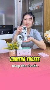 [MUA 1 TẶNG 1] Camera Wifi Yoosee Chui Bóng Đèn 2 Mắt Full Hd Xoay 360 ĐộHỗ Trợ Hồng Ngoại & Flash Màu  Đàm Thoại Hai Chiều- Báo Động Chống Trộm- Ban Đêm Có Màu- Wifi Không Dây Trong Nhà Quan Sát Từ Xa Qua Điện Thoại Theo Dõi Chuyển Động -GIAO HỎA TỐC