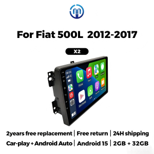 MEKEDE 9inch Android 15 Car Radio Screen For Fiat 500L 2012 - 2017 Multimedia Video Player Navigation GPS Auto Carplay WIFI