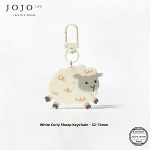 Cartoon Cute Sheep Acrylic Keychain and Bag Pendant