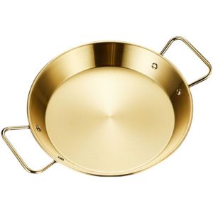Thickened Stainless Steel Pan Seafood Fried Chicken Shrimp Platter