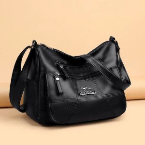 Brand PU Leather Sac Luxury Handbags Women Bags Designer Shoulder Crossbody Hand Bags for Women 2024 Purses and Handbags