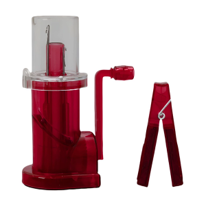 เครื่องถักไหมพรมแบบพกพา อุปกรณ์ถักสร้อยข้อมือด้วยมือ เครื่องมือถักตกแต่ง ที่ถักไหมพรมแบบมือถือ